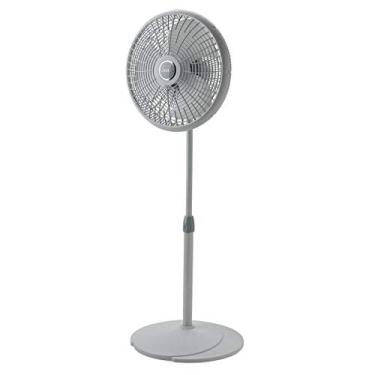 Imagem de Lasko 2526 Ventilador de pedestal ajustável de 40,64 cm, cinza: