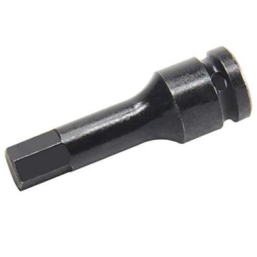 Imagem de Bettomshin Soquete de ponta de impacto hexagonal, soquete de broca Allen de 1/2 polegada, soquete de impacto hexagonal de 13 mm, aço cr-Mo, chave hexagonal de impacto mestre, 1 peça