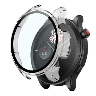 Imagem de Capa Case Bumper de Acrílico compatível com GTR4 GTR 4 A2166 - Transpa