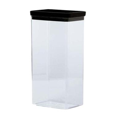 Imagem de Pote Hermético Acrílico Retangular Lumini Empilhável 2600ml - Paramoun