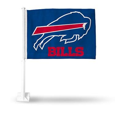 Imagem de NFL Buffalo Bills - Bandeira de capacete para carro com mastro incluído