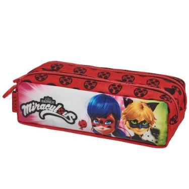 Imagem de Estojo Duplo Miraculous Ladybug Duo - Pacific 966L17