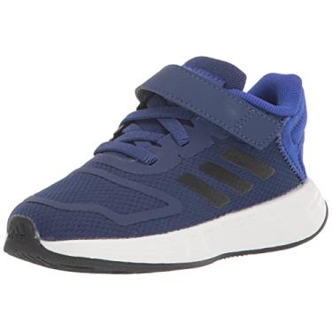 Imagem de adidas Tênis de corrida Duramo 10, Azul lúcido/preto/azul (elástico), 18