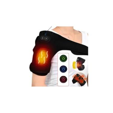 Imagem de Joelheira Ombreira Elétrica Fisioterapia Aquecimento Infra - Topmixsho