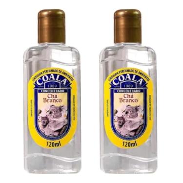 Imagem de Kit 2 Limpadores Perfumados de Ambientes Coala Essência Chá Branco