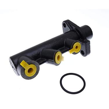 Imagem de YUXSOUQ Cilindro mestre de freio 15/920389 compatível com retroescavadeira JCB 214 215 3CX 4CX 4CX 15 4CX PC 1400B 1550B 1600B 1700B 214 215 216 217 Substitui 5/905504 15/90504 15/9000B 214 215 217