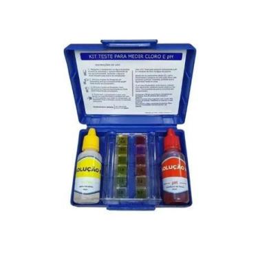 Imagem de Kit Analise Medidor De Ph E Cloro Para Piscinas  fp - Genérico