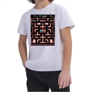 Imagem de Camiseta Infantil Retro Game Miss Pacman - Alearts, 12
