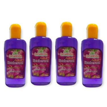 Imagem de Kit 4 Essência Ambiente 140ml Odorizador Limpador Perfumado Concentrad