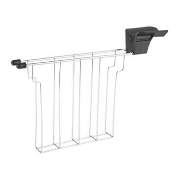 Imagem de ＫＬＫＣＭＳ Suporte para fatias de pão, torradeira, suporte de aquecimento, utensílios de cozinha, prateleira para pão, sanduicheira, para assar e grelhar, Preto