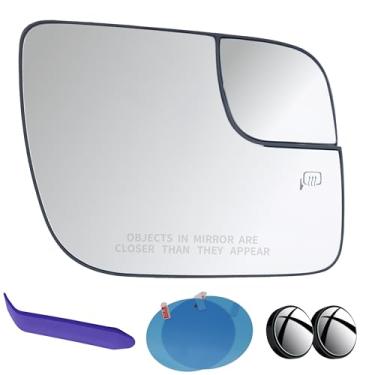 Imagem de EAP Vidro espelhado lateral do passageiro compatível com Ford Explorer 2011-2019, aquecido BB5Z17K707U BB5Z17K707T BB5Z17K707V