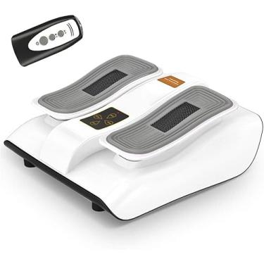 Imagem de Exercitador De Pernas De Circulação - Fisioterapia Equipamentos Para Casa E Escritório Aumentam A Atividade Dos Pés E Pernas E O Fluxo Sanguíneo Enquanto Está Sentado