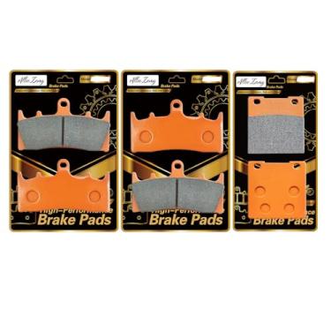 Imagem de ALLIE ZENG Pastilhas de freio de fibra de carbono de alto desempenho compatíveis com Suzuki Hayabusa 1300 GSX1300R 1999-2007 GSF1200 GSF 1200 Bandit 01-05 TL1000 TL 1000 R 98-03 GSXR750 FA188F FA063R