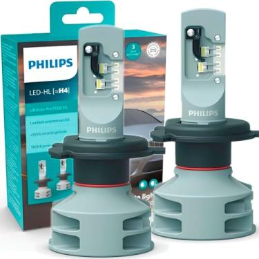 Imagem de Lâmpada Fárois Automotivos Ultinon Pro5000 LED-HL H4 Philips