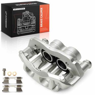 Imagem de A-Premium Conjunto de pinça de freio a disco com suporte compatível com Mercedes-Benz série W447 Metris, NCV3 Series Sprinter 2500 e Freightliner Sprinter 2500 & Dodge - dianteiro direito do