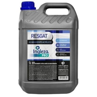 Imagem de Cera Líquida RESGAT INGLEZA Impermeabilizante Incolor 5L, Incolor