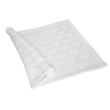 Imagem de Manta para Bebê – Saída de Maternidade Menino ou Menina (Branco)