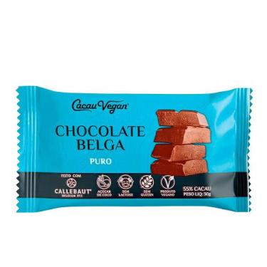 Imagem de Chocolate Puro Belga Cacau Vegan  30g