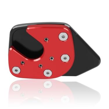 Imagem de Almofada de suporte de motocicleta ampliador de extensão lateral de substituição para Honda NC750X NC750 X 2017 2018 2019 XADV 750 X-ADV 750 2014-2019 Extensor de pedal de placa de suporte de pé