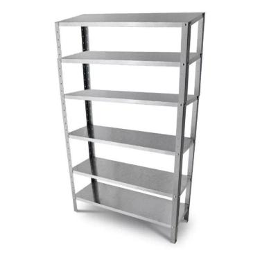 Imagem de Prateleira Em Aço Galvanizado 6 Bandejas.