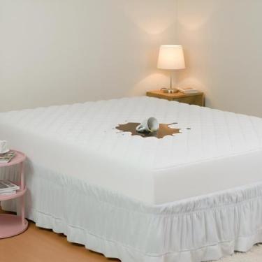 Imagem de Protetor De Colchão Impermeável Matelado Cama Solteiro, Casal, Queen e