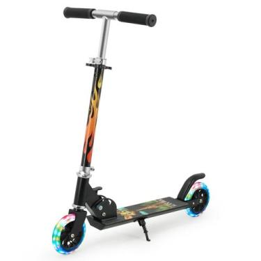 Imagem de Patinete TENBOOM con Ruedas Luminosas Plegable de 3 Niveles