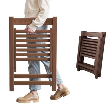 Imagem de AnywaysWood 2 cadeiras dobráveis de madeira maciça