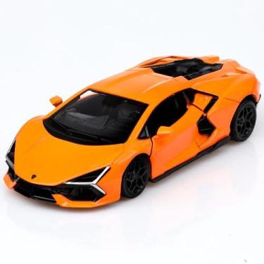 Imagem de Carro fundido sob pressão TOKAXI Lamborghini Revuelto 1/36 Scale Orang