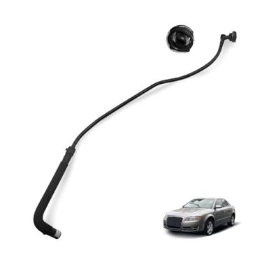 Imagem de 8K0121081AH Mangueira de aquecedor Partuto Mangueira de Reservatório de Refrigeração para Audi A5 Quattro 2.0L 2013-2017 Plástico Preto Boa Vedação