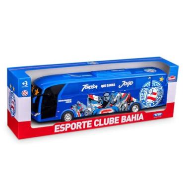 Imagem de Brinquedo Ônibus Esp. Clube Bahia Tricolor Usual