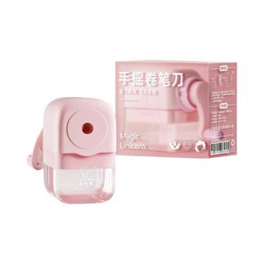 Imagem de Apontador De Lápis Colorido Macaron Com Grande Diâmetro, Manual, Mater