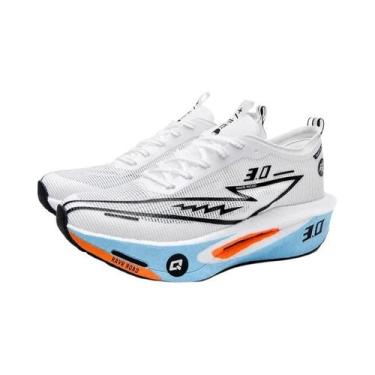 Imagem de Tênis Feminino Respirável Com Malha E Placa De Carbono, Amortecido Par