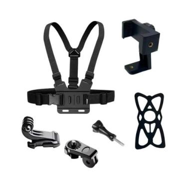 Imagem de Suporte De Peito Ajustável Para Câmeras GoPro Hero 13 12 11 10 9 8 7 A