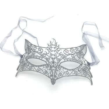 Imagem de Máscara de cosplay Lady Lace para decoração de festa de cinema de Hall