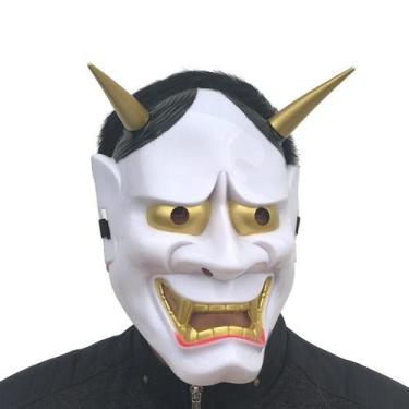 Imagem de Máscara de cosplay Prajna, capa suspensa de PVC, fantasia de Halloween