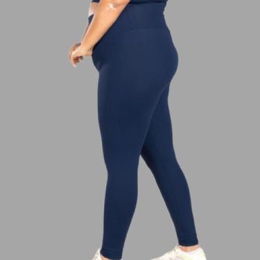 Imagem de Legging Plus Size Calça Legue Grossa Flanelada Academia - BLANCO STORE