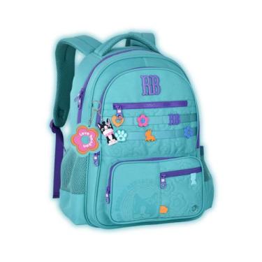 Imagem de Mochila Rebecca Bonbon Kids Juvenil Meninas Escolar Passeio, Verde