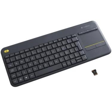 Imagem de Teclado Sem Fio Logitech K400 Plus Wireless Touch Smart Tv