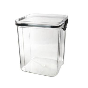 Imagem de Pote hermético de plástico com tampa trava 950ml 10x13cm - Casita