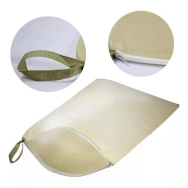 Imagem de Bolsa Sacola Porta Sapatos Viagem Tnt Com Zíper 25x37 Cm - Kehome, Beg