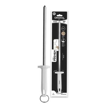 Imagem de Chaira Estriada Afiador Amolador Facas Aço 10" 39cm SL0171 Original Li