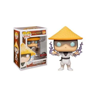 Imagem de Funko Pop Mortal Kombat 539 Raiden With Lightning Special