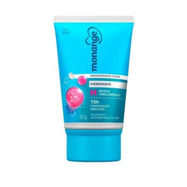 Imagem de Desodorante Antitranspirante Creme Monange Hidratante Feminino 72h 50g