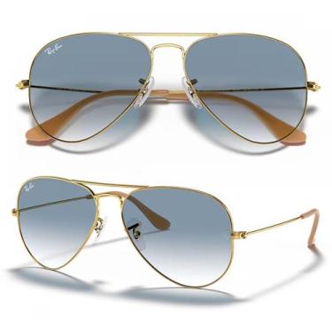 Imagem de Óculos De Sol Ray Ban Aviator Gradient RB3025L Tamanho 62