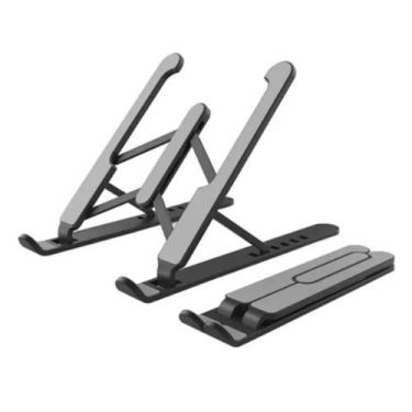 Imagem de Suporte De Mesa Para Notebook Portatil Regulavel Laptop Ajustavel Slim