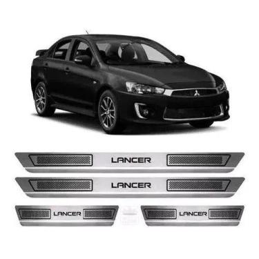 Imagem de Jogo Soleira de Porta Aco Inox Mitsubishi Lancer - Nacional