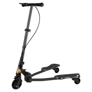 Imagem de Patinete Radical Frog New Alumínio Dobrável Preto DM Toys