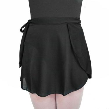 Imagem de Saia Ballet Ritmus Transpassada Jersey Adulto