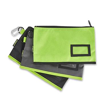 Imagem de AWP Bolsas utilitárias resistentes, bolsas de ferramentas com mosquetão, acessório para cinto de ferramentas, pacote com 3