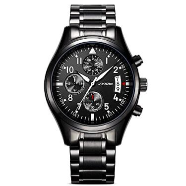 Imagem de Relógio Masculino Sinobi À Prova D'agua Aço Inoxidável Relógio de Negócios